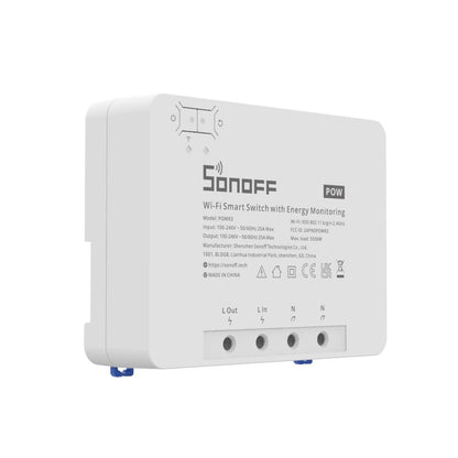 SONOFF POWR3 WiFi Smart Switch - 25A 5500W Energieverbrauchsmessung Tasmota 15