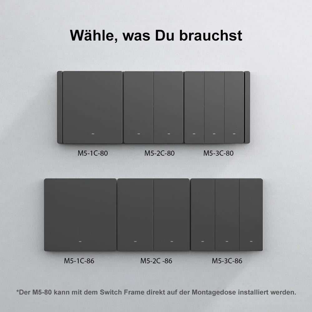 SONOFF M5 SwitchMan 1/2/3 Kanal WiFi mechanischer Wand Schalter Tasmota 15