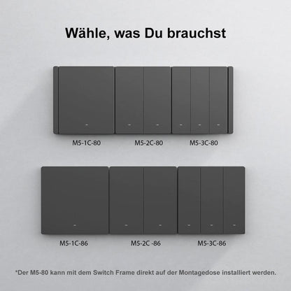 SONOFF M5 SwitchMan 1/2/3 Kanal WiFi mechanischer Wand Schalter Tasmota 15