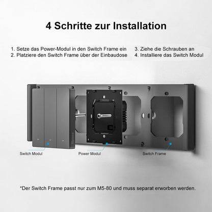 SONOFF M5 SwitchMan 1/2/3 Kanal WiFi mechanischer Wand Schalter Tasmota 15