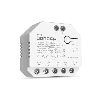 4X SONOFF DUAL R3 WiFi Smart Switch Verbrauchsmessung Tasmota 15 Alexa iobroker