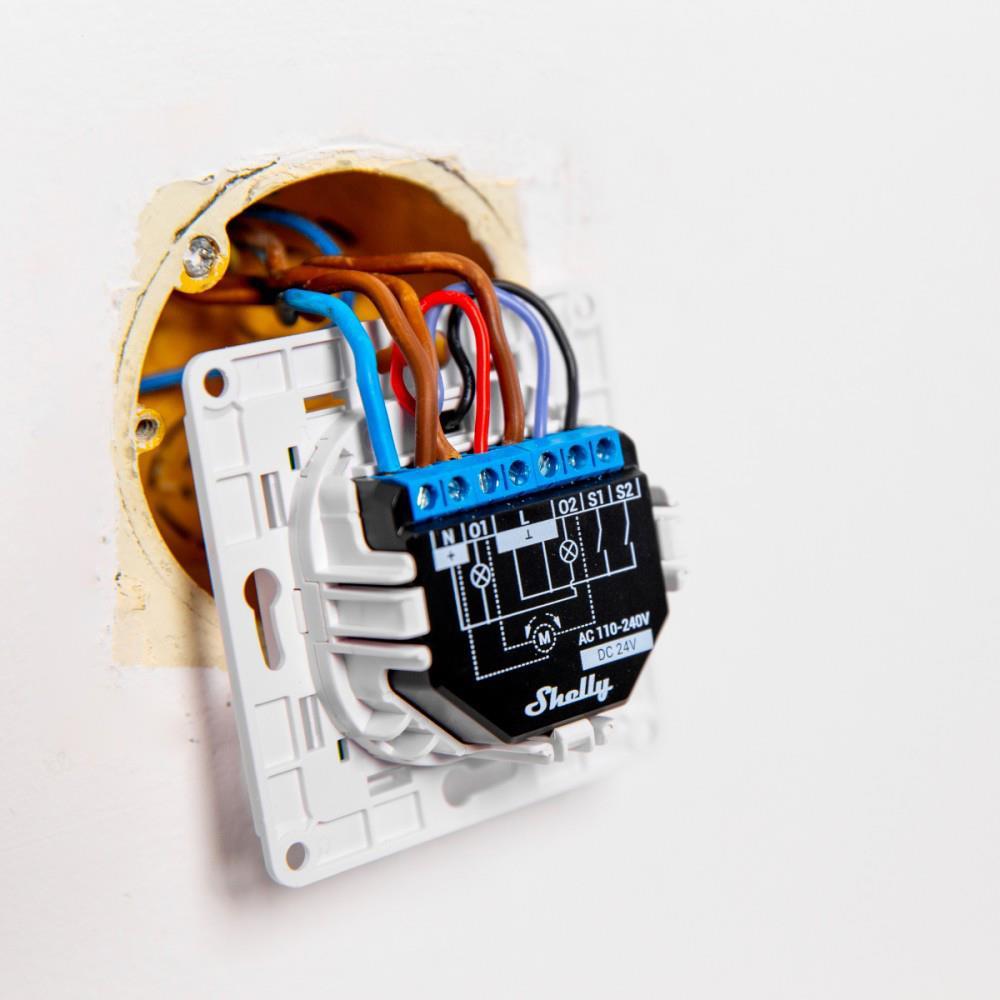 Shelly Plus 2PM 16A DC-AC Schalter WiFi Power Metering pro Kanal Tasmota 15