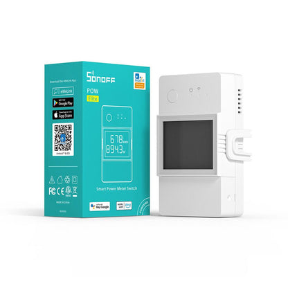 SONOFF POW Elite 20A WiFi Smart Switch Energieeinspeisung Display Tasmota 15 PV