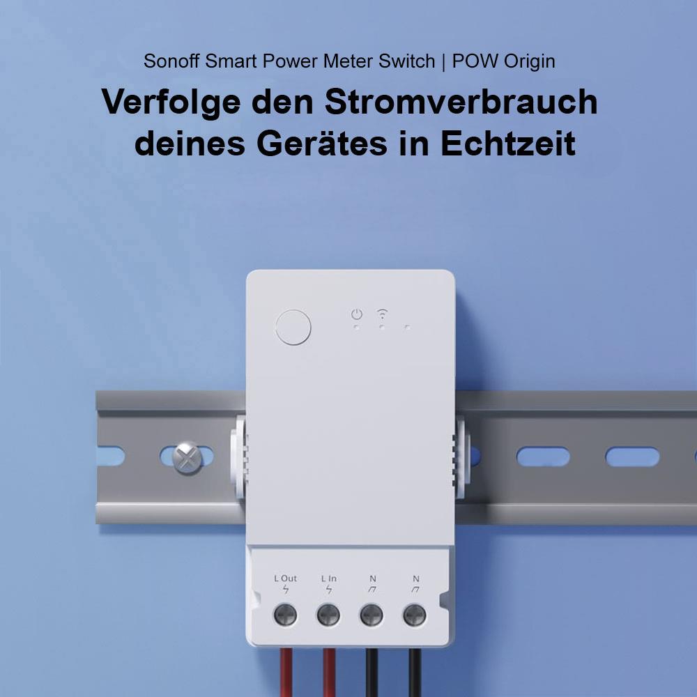 SONOFF POWR316 Origin 16A WiFi Smart Switch Energieeinspeisung Tasmota 15 PV