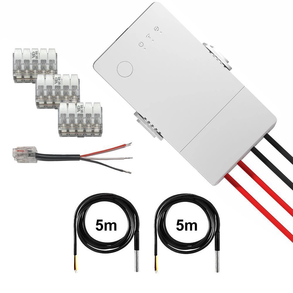 SONOFF THR316 TH Origin 16A WiFi Smart Switch Tasmota 15 opt. 4x DS18B20 1-5m