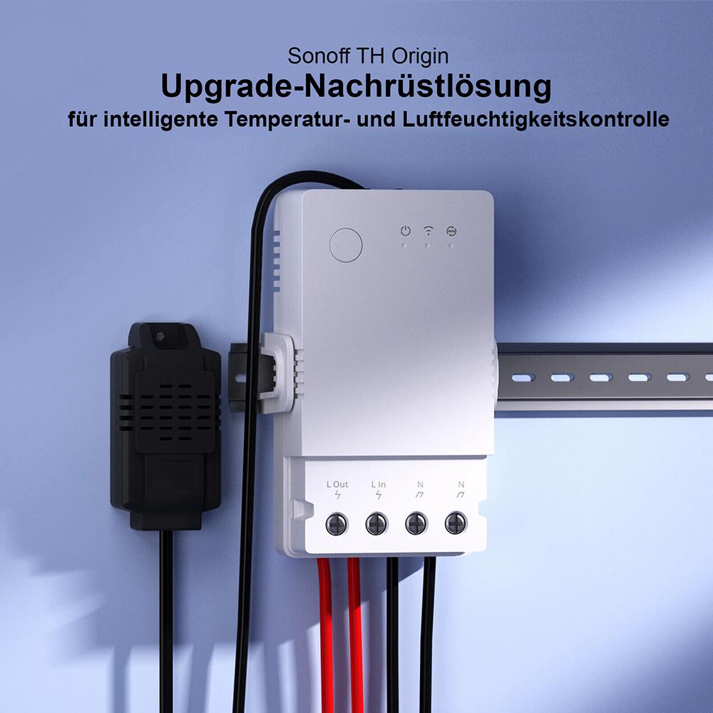 SONOFF THR320 TH Origin 20A Sensorgesteuerter WiFi Smart Switch Tasmota 15
