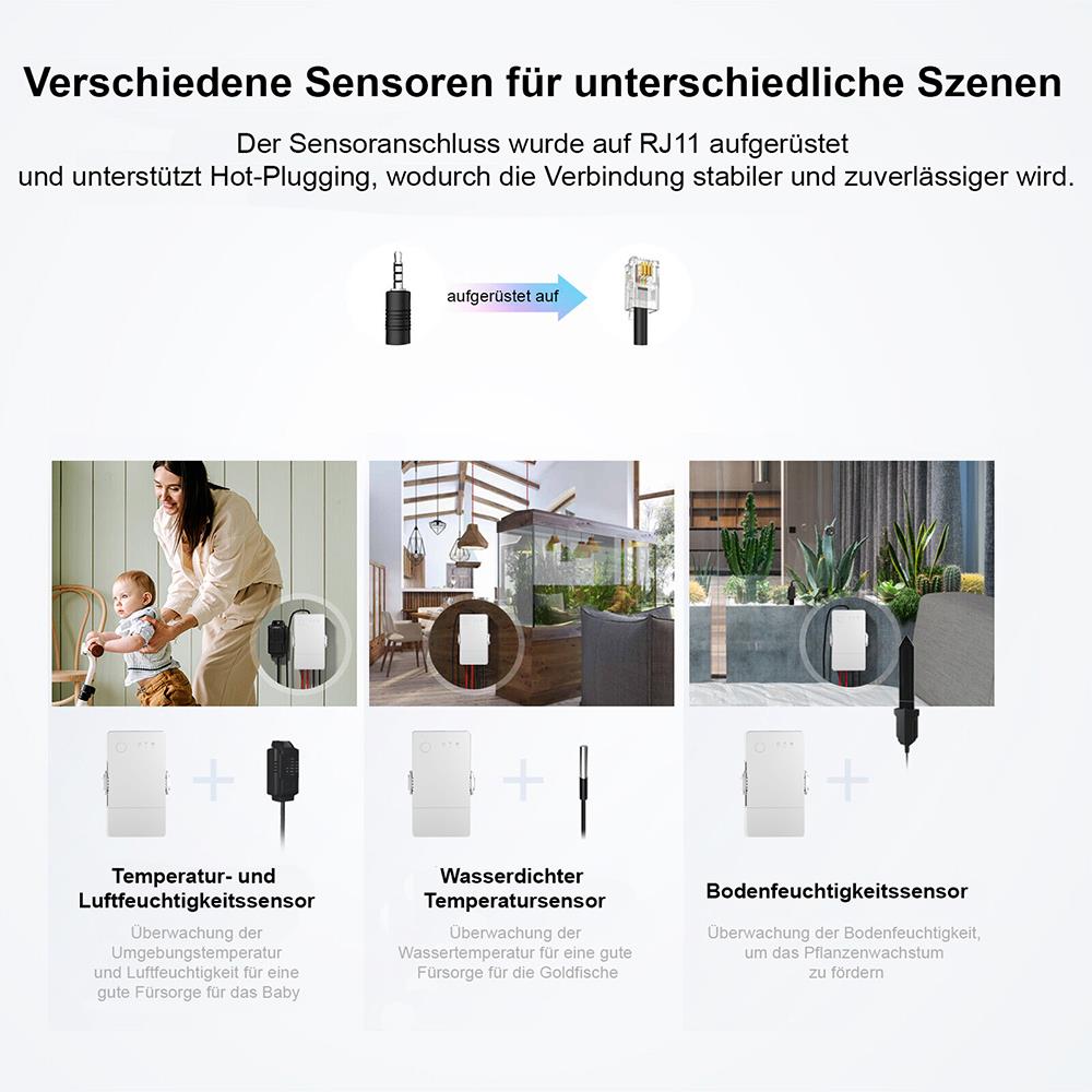 SONOFF THR320 TH Origin 20A Sensorgesteuerter WiFi Smart Switch Tasmota 15