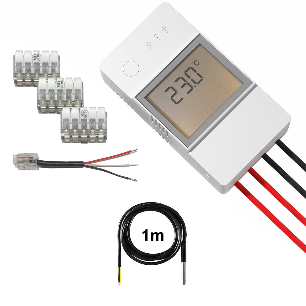 SONOFF THR316D TH Elite 16A WiFi Smart Switch Tasmota 15 opt. 4x DS18B20 1-5m