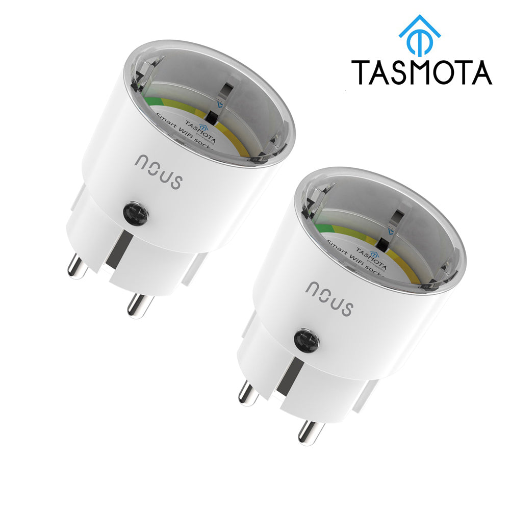 2X Nous A1T 16A 3680W Verbrauchsmessung WiFi - Tasmota - optional calibrated