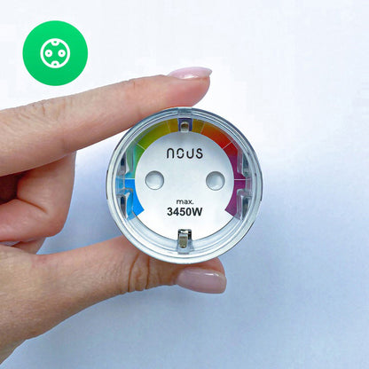 2X Nous A1T 16A 3680W Verbrauchsmessung WiFi - Tasmota - optional calibrated