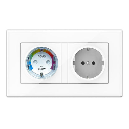 4X Nous A1T 16A 3680W Verbrauchsmessung WiFi - Tasmota - optional calibrated