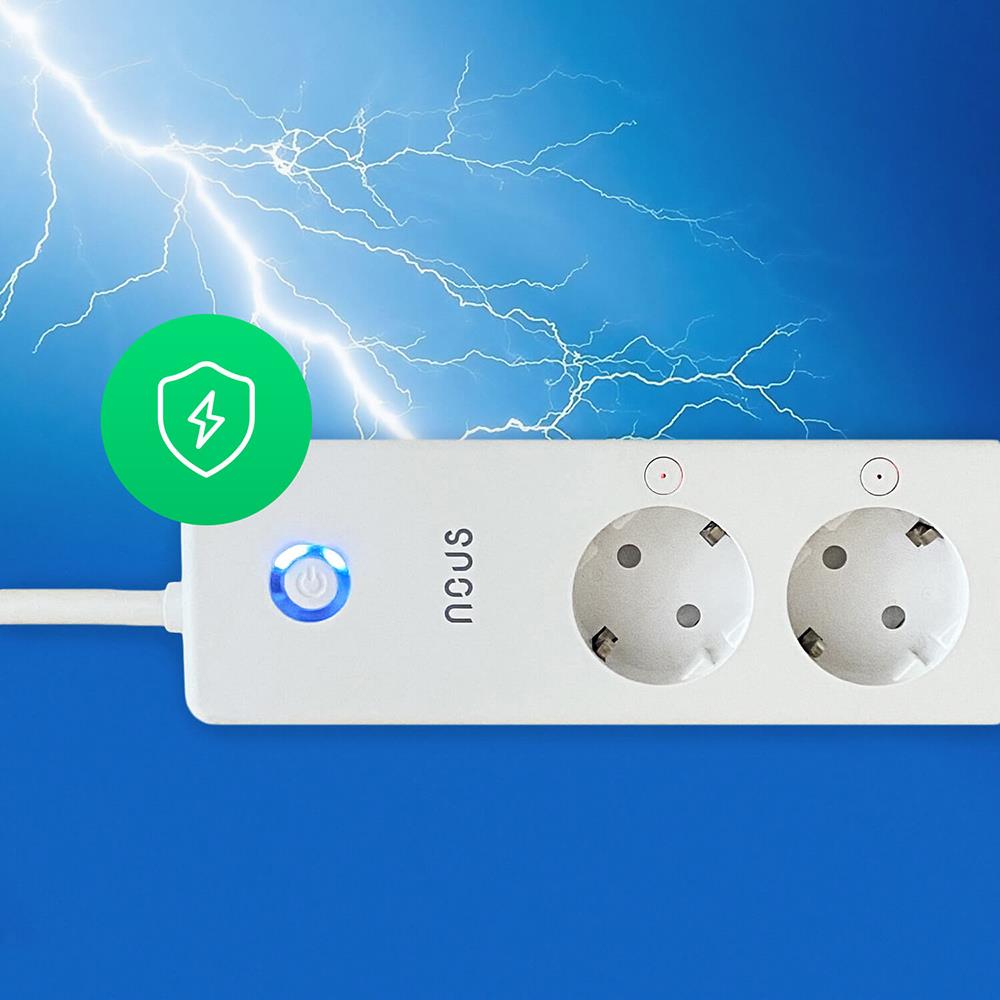 Nous A5T 3-fach WiFi Steckerleiste USB Verbrauchsmessung Tasmota opt. calibrated