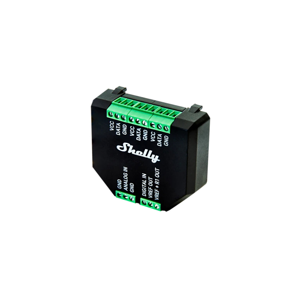 Shelly Plus i4DC 4 Kanal Smart Steuergerät opt. Plus Addon & DS18B20 Temp Sensor
