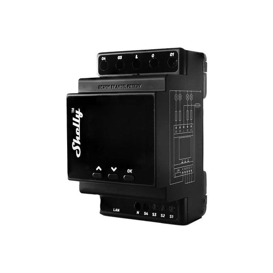 Shelly Pro 4PM WiFi LAN 4fach Smart Relaisschalter Leistungsmesser Tasmota 15