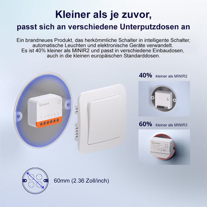 SONOFF MINI Extreme MINIR4 WiFI Smart Switch ESP32 Alexa ioBroker Tasmota 15