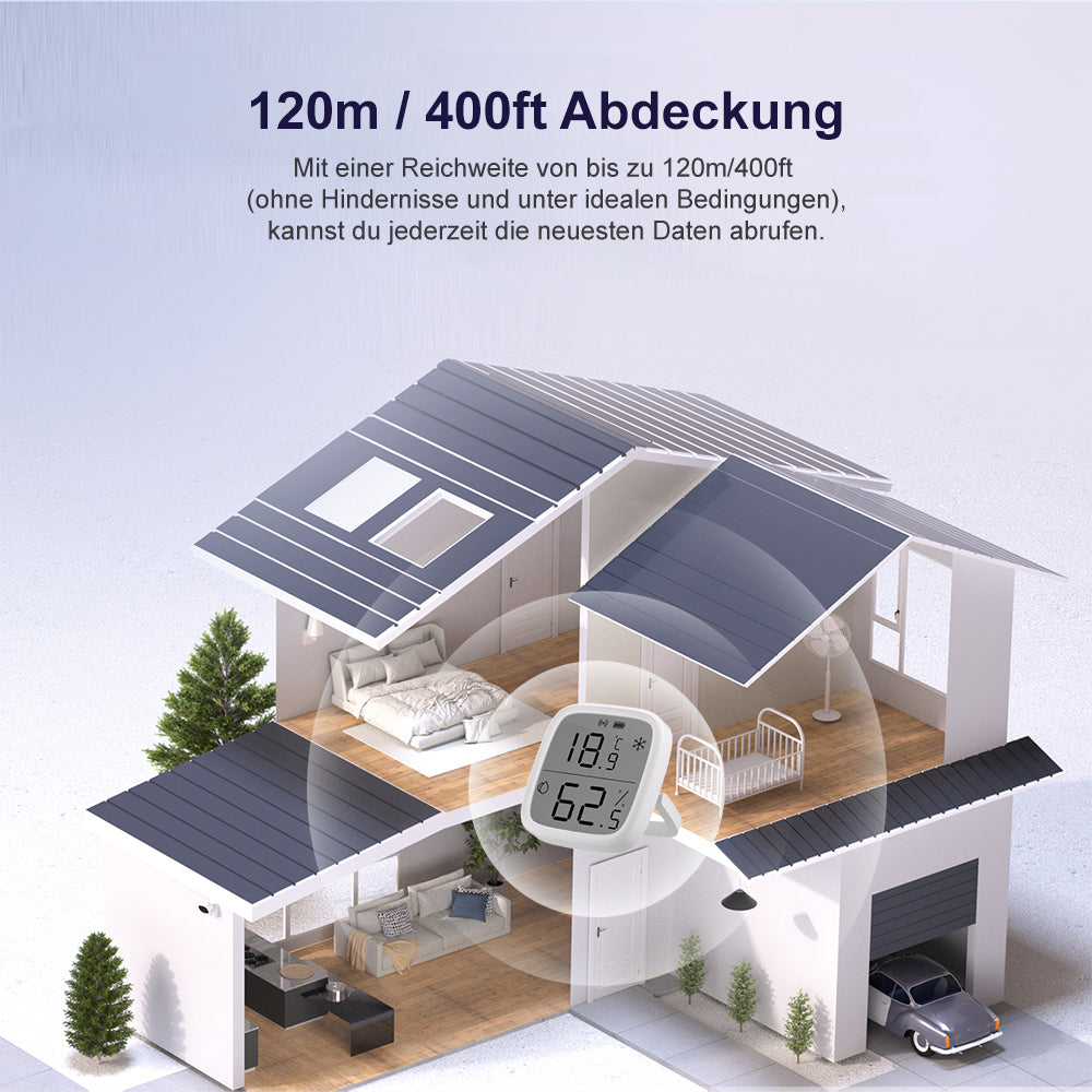 Sonoff SNZB-02D ZIGBEE 3.0 Temperatur und Feuchtigkeitssensor mit LCD Display