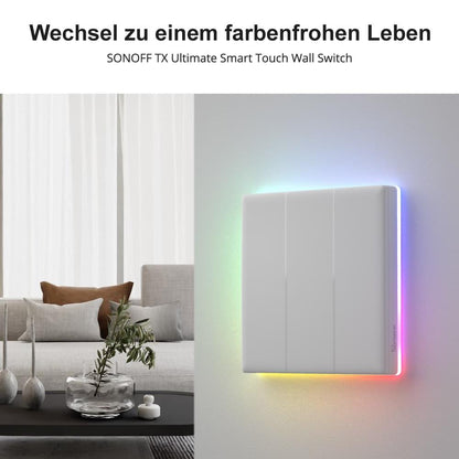 Sonoff TX Ultimate T5 EU 1C 1-Kanal Smart WiFi Wand Touch Schalter Tasmota 15