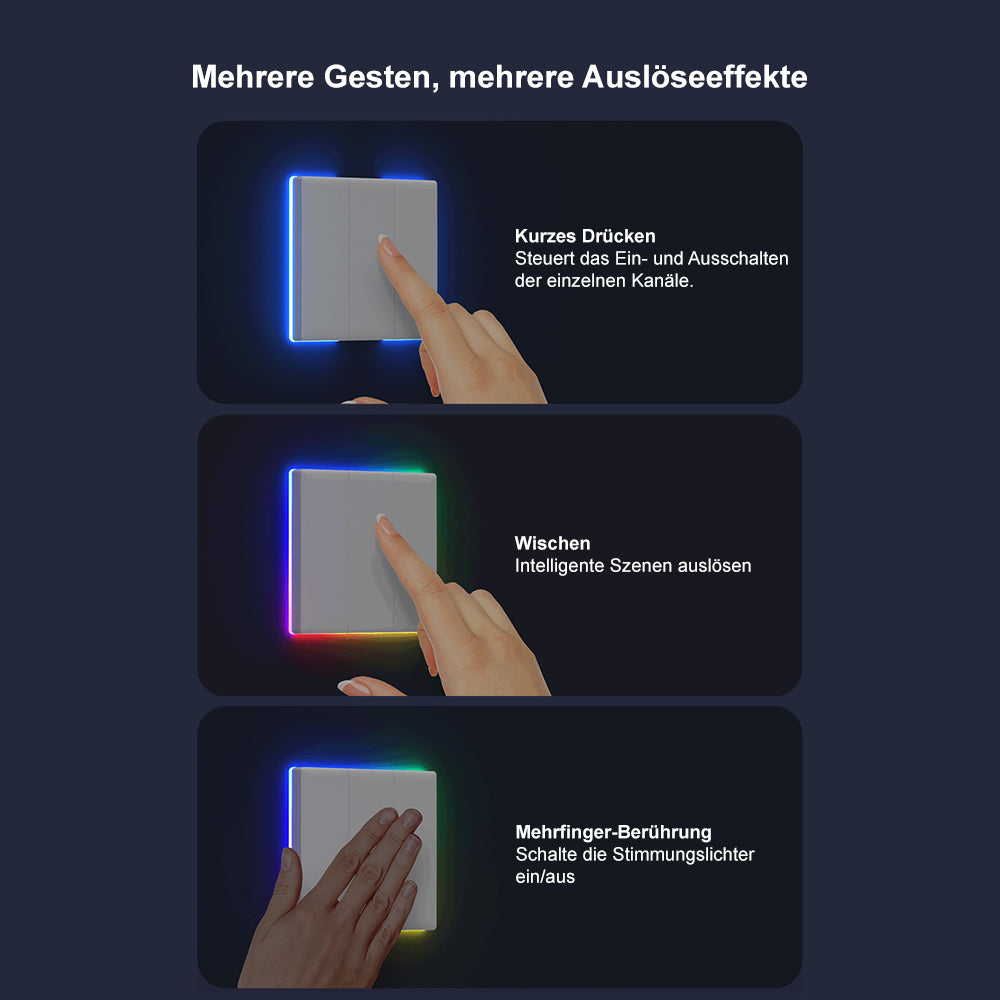 Sonoff TX Ultimate T5 EU 1C 1-Kanal Smart WiFi Wand Touch Schalter Tasmota 15
