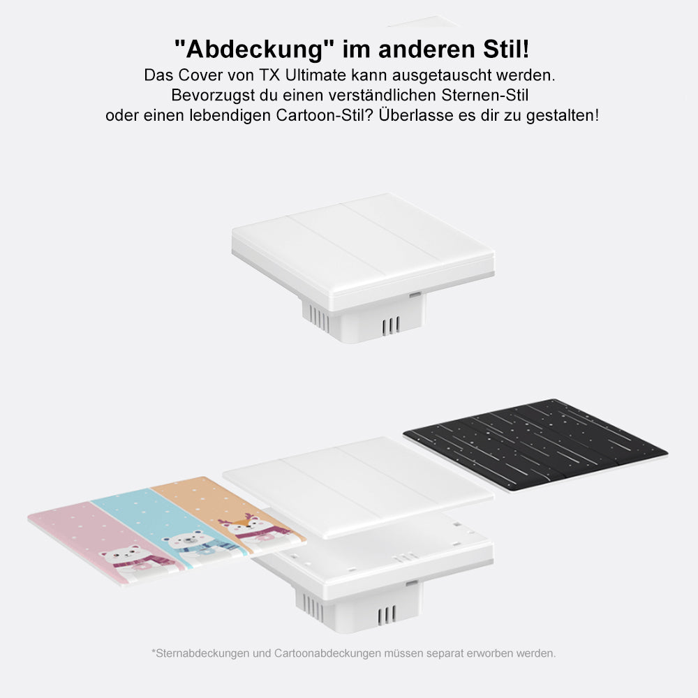 Sonoff TX Ultimate T5 EU 1C 1-Kanal Smart WiFi Wand Touch Schalter Tasmota 15