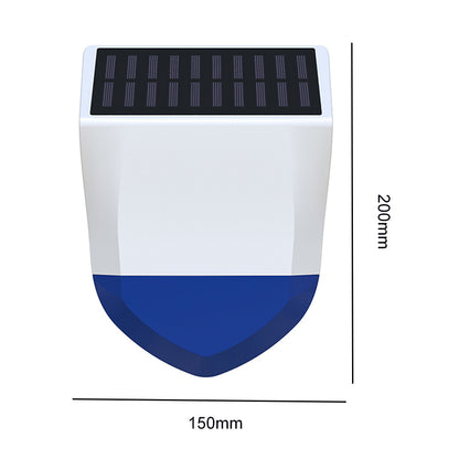 NEO NAS-AB06B ZigBee 3.0 Outdoor Solar Smart Alarm Sirene IPX5 95dB, Z2MQTT, ZHA