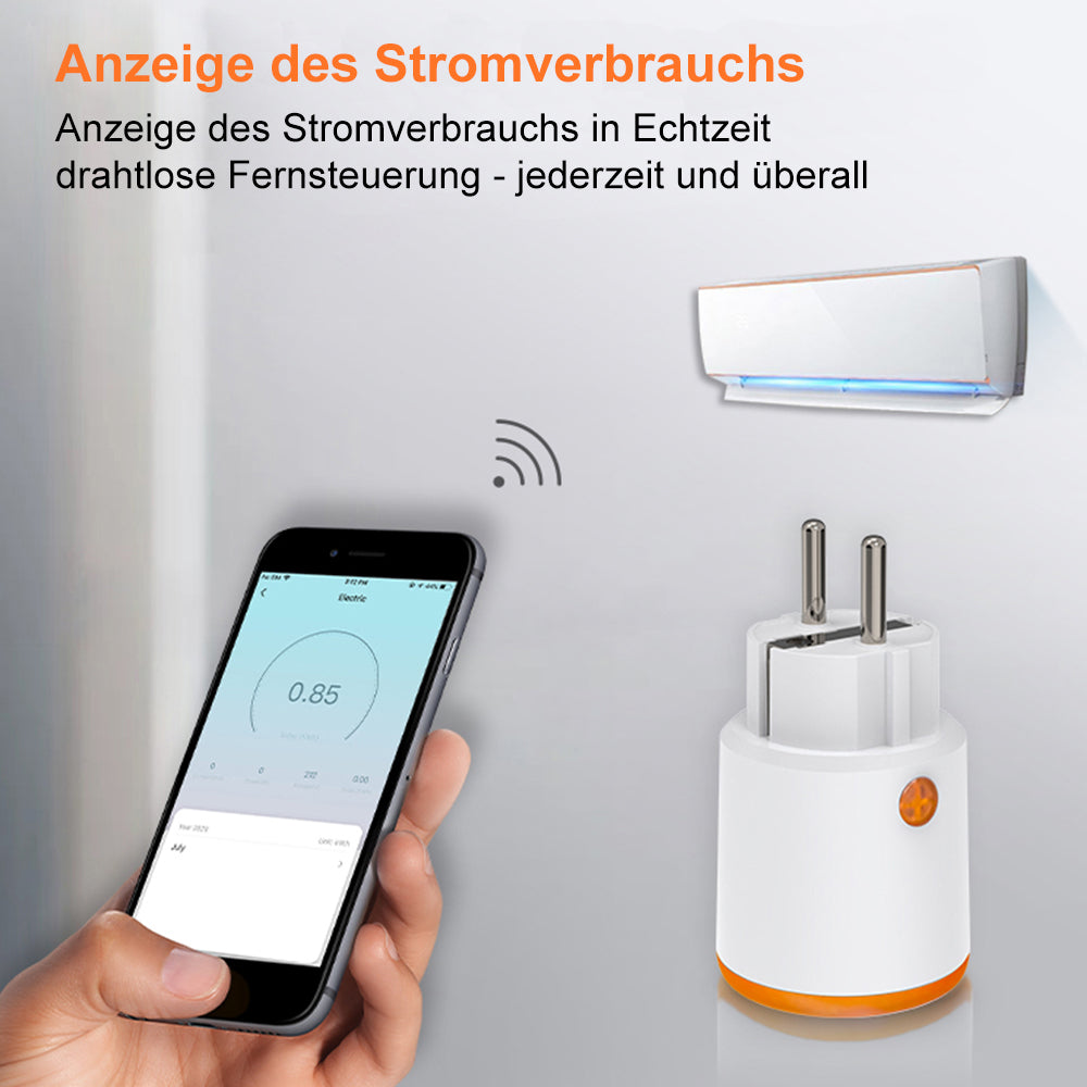 1-8X NEO NAS-WR10BH ZigBee Smart Plug Steckdose Stromverbrauchsmessung HomeKit