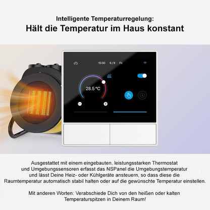 SONOFF NSPanel White Touch Display Wandschalter Smart Wall Switch Tasmota 15