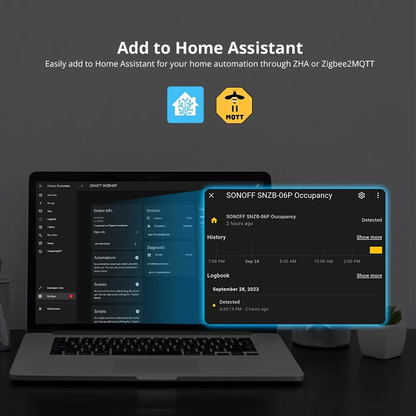 Sonoff SNZB-06P ZigBee 3.0 Smart Mikrowellen Präsenz Anwesenheitssensor