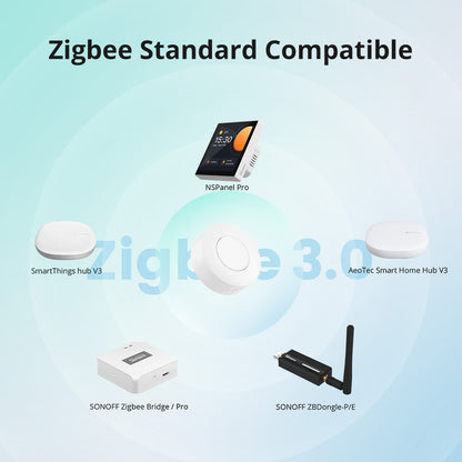 Sonoff SNZB-01P ZigBee 3.0 Smart Wireless Switch Button Schalter Taster Remote