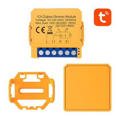 Avatto ZDMS16-1 ZigBee 3.0 1 Kanal 1CH Smart Lichtschalter Dimmer Modul TUYA