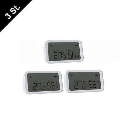 NEO NAS-TH02BH Zigbee 3.0 Smart Temperatur - Feuchtigkeitssensor mit LCD Screen