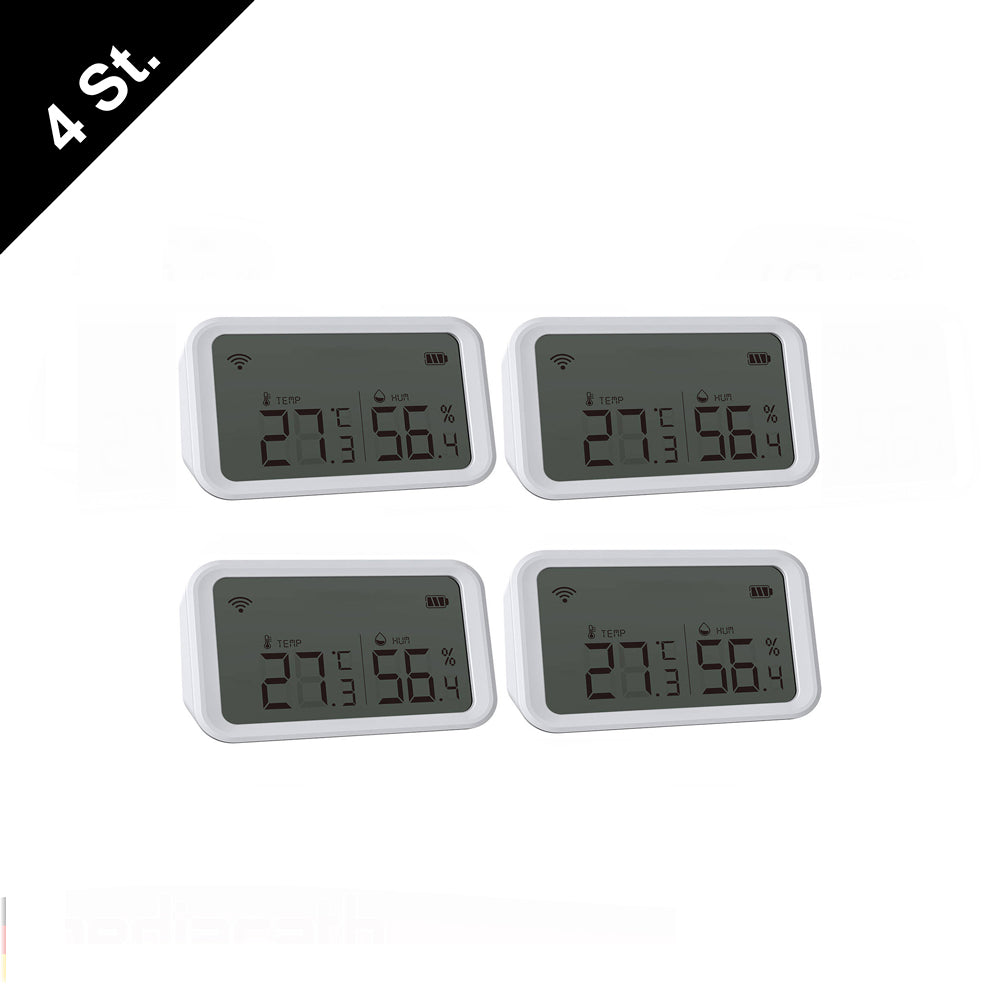 NEO NAS-TH02BH Zigbee 3.0 Smart Temperatur - Feuchtigkeitssensor mit LCD Screen
