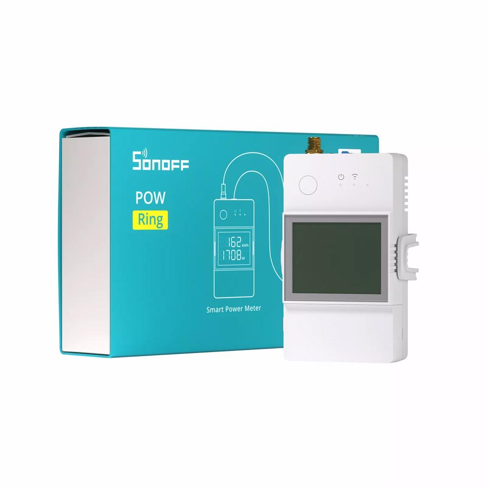 SONOFF POW Ring Smart Power Meter POWCT 100A WiFi Leistungsmesser Tasmota 15 PV
