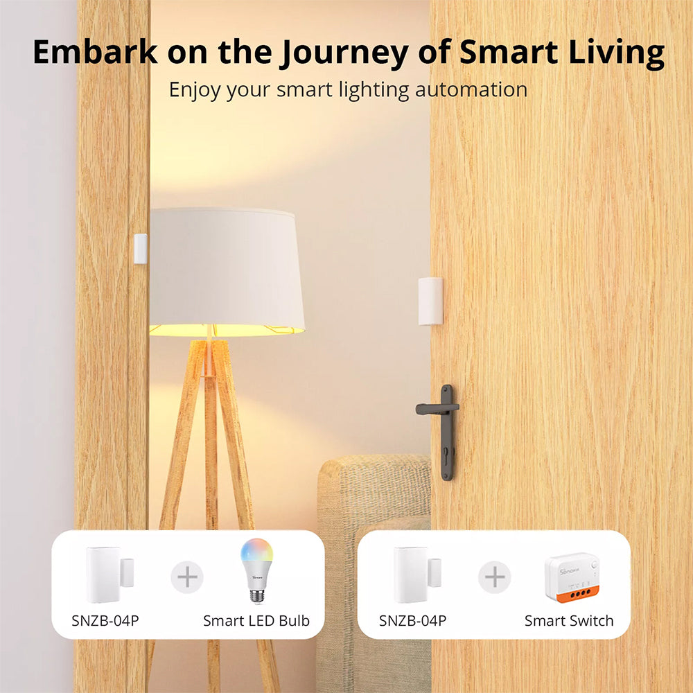 Sonoff SNZB-04P Zigbee 3.0 Smart Tür und Fenster Sensor - Door Window Sensor