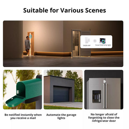 Sonoff SNZB-04P Zigbee 3.0 Smart Tür und Fenster Sensor - Door Window Sensor