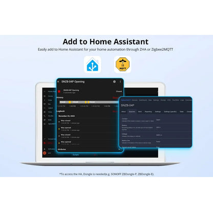 Sonoff SNZB-04P Zigbee 3.0 Smart Tür und Fenster Sensor - Door Window Sensor