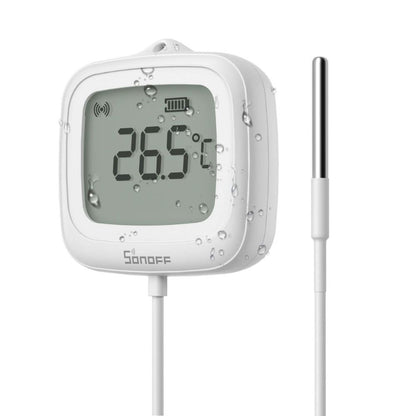 Sonoff SNZB-02LD ZIGBEE 3.0 IP65 LCD Display Thermometer mit Temperaturfühler - B-Ware