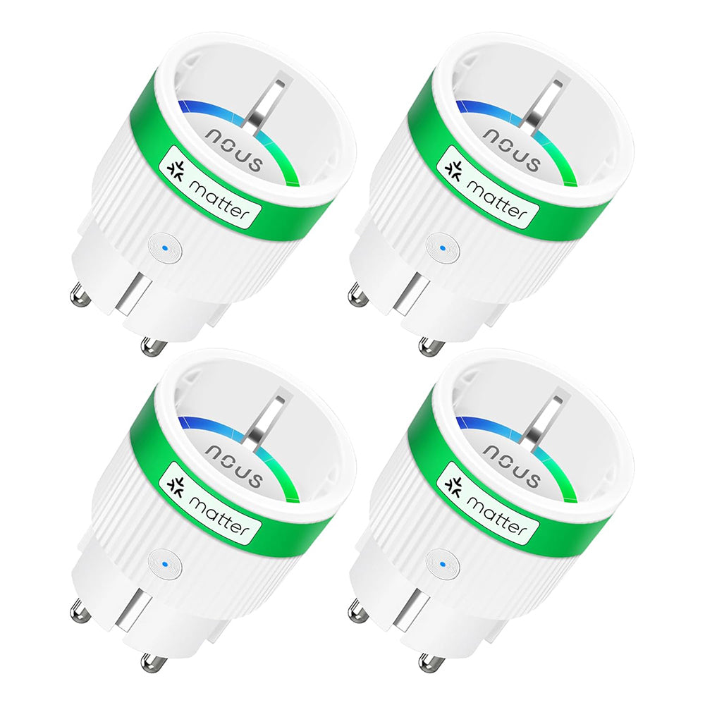 4X Nous A8M 16A 3840W Verbrauchsmessung Matter Smart Socket - Alexa - Google