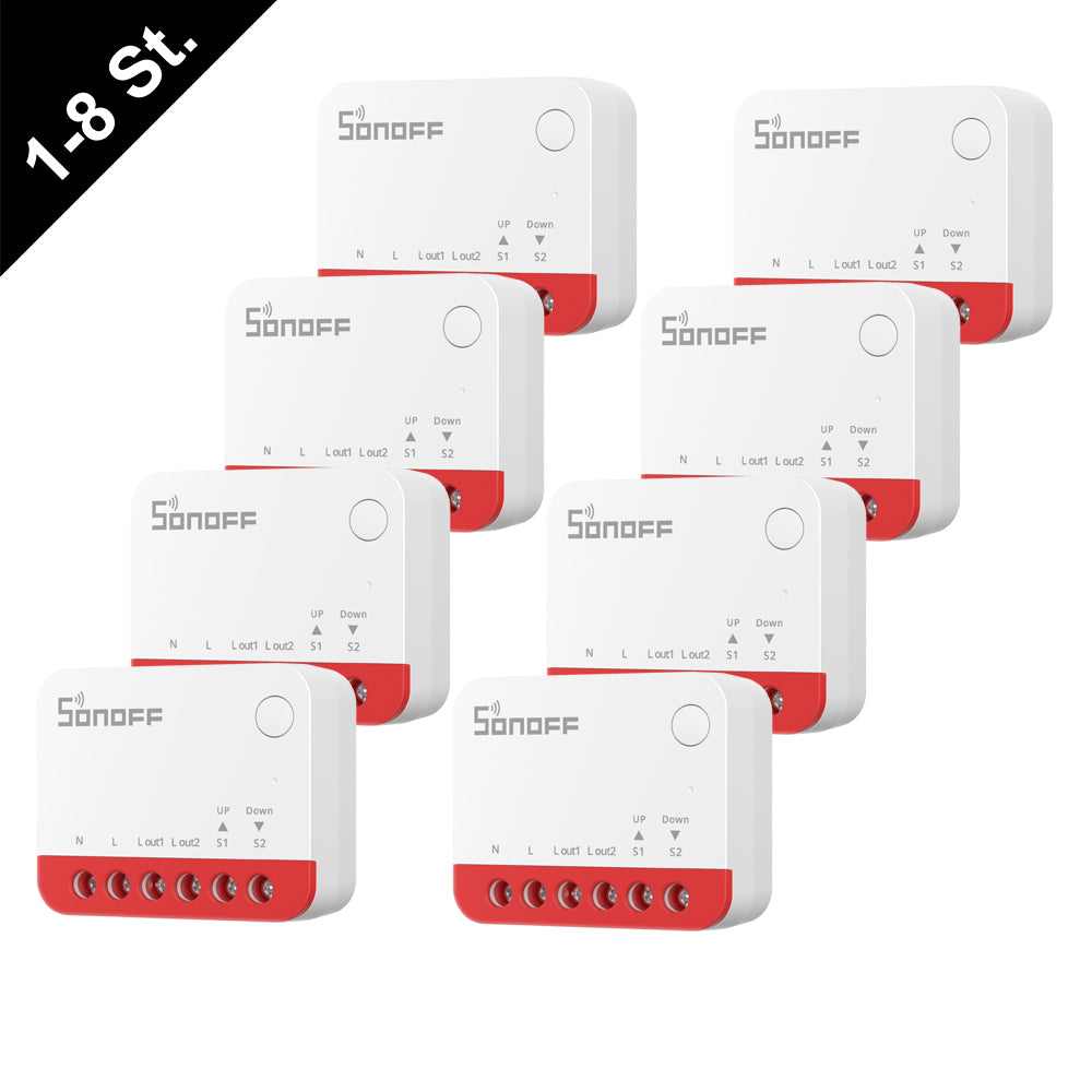 Sonoff MINI-ZBRBS Zigbee 3.0 Rollladen Vorhangmodul Roller Shutter ZHA Z2MQTT