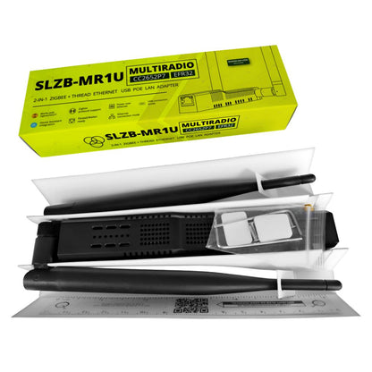 SMLIGHT SLZB-MR1U Zigbee Thread Multiradio CC2652P7 EFR32MG21 LAN PoE USB Wi-Fi