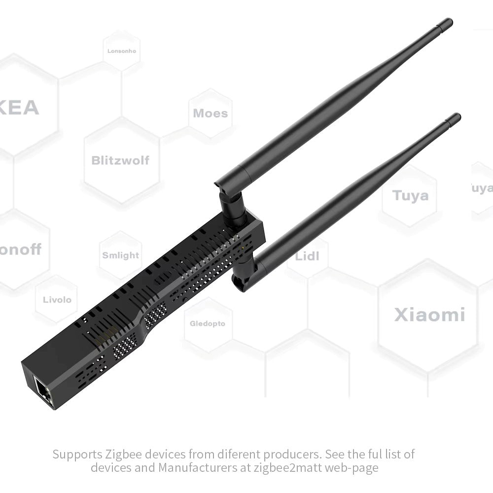 SMLIGHT SLZB-MR1U Zigbee Thread Multiradio CC2652P7 EFR32MG21 LAN PoE USB Wi-Fi