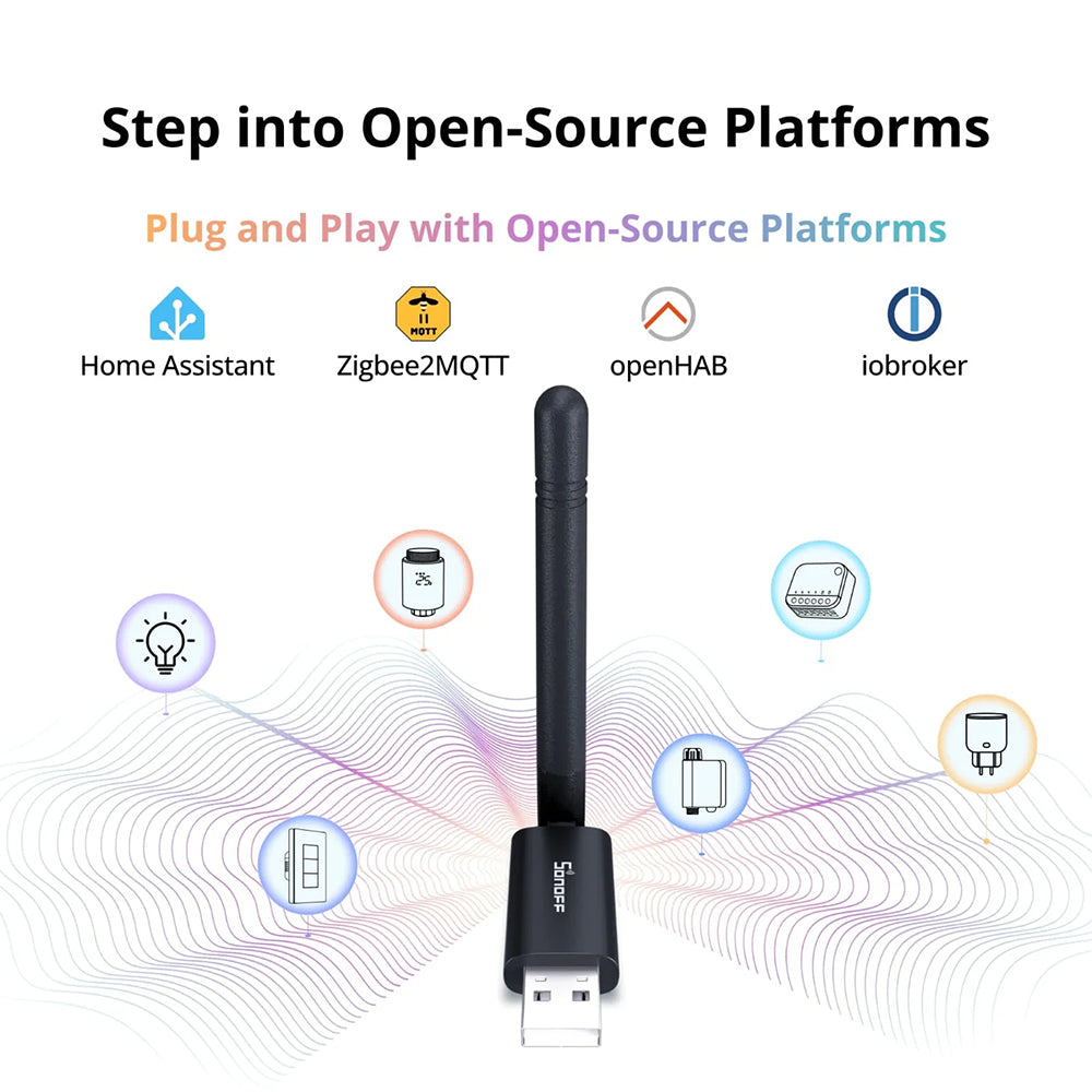 SONOFF Dongle Lite MG21 Zigbee Thread USB Dongle-LMG21 Zigbee2MQTT ZHA Router
