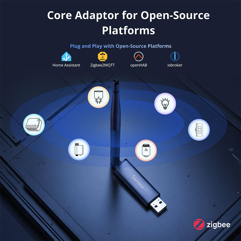SONOFF Dongle Plus MG24 Zigbee Thread USB-Dongle Zigbee2MQTT ZHA EFR32MG24
