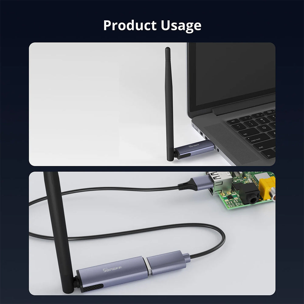 SONOFF Dongle Plus MG24 Zigbee Thread USB-Dongle Zigbee2MQTT ZHA EFR32MG24