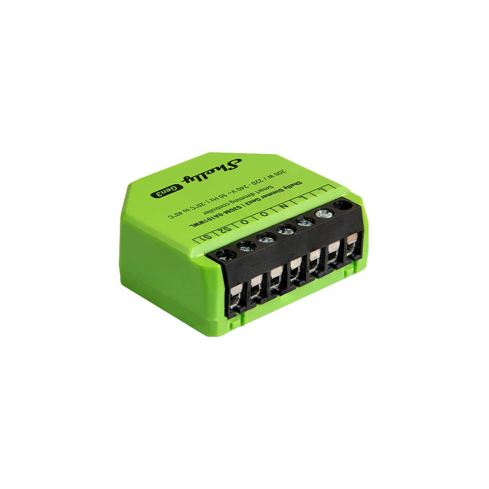 Shelly Dimmer Gen3 ESP-Shelly-C3 Wi-Fi Bluetooth Smart Controller MQTT WebSocket