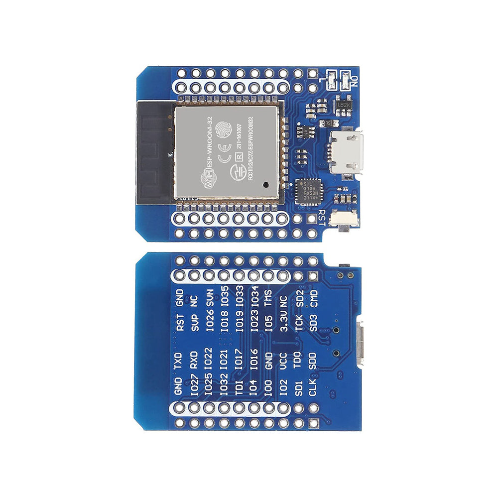 D1 Mini NodeMCU ESP32 WROOM WiFi IoT Dev Kit Board Arduino Micro USB Tasmota 15