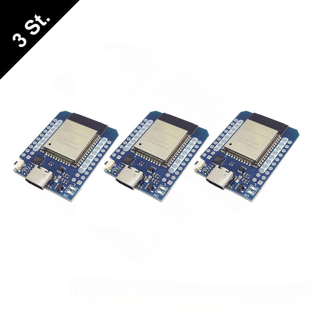 D1 Mini NodeMCU ESP32 WROOM WiFi IoT Dev Kit Board Arduino - USB-C Tasmota 15