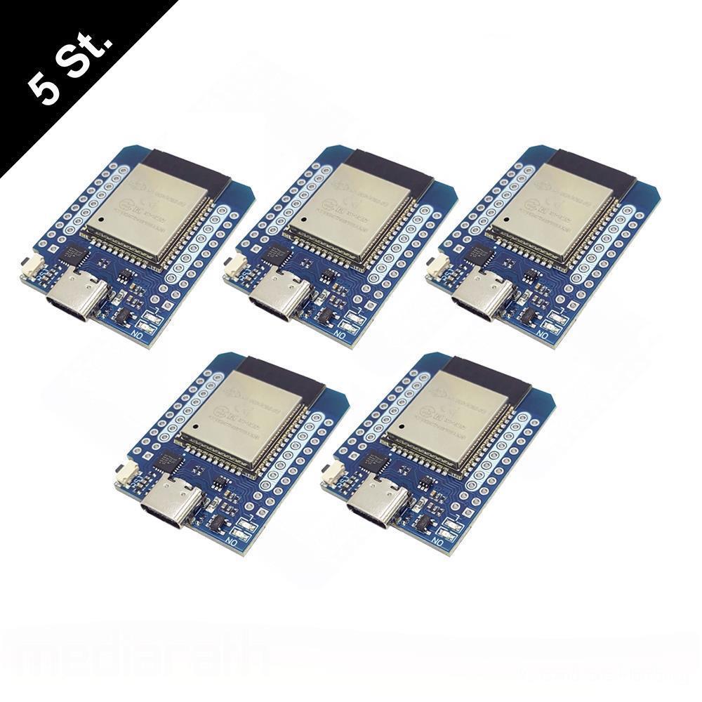 D1 Mini NodeMCU ESP32 WROOM WiFi IoT Dev Kit Board Arduino - USB-C Tasmota 15