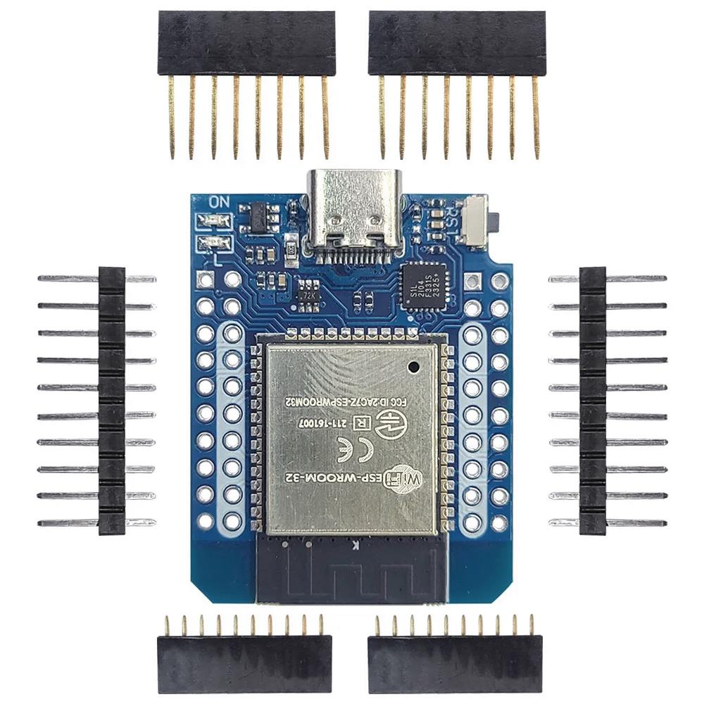 D1 Mini NodeMCU ESP32 WROOM WiFi IoT Dev Kit Board Arduino - USB-C Tasmota 15
