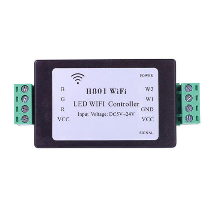 H801 ESP8266 LED WiFi RGBWW Controller für LED Stripes DC 5-24V Tasmota 15