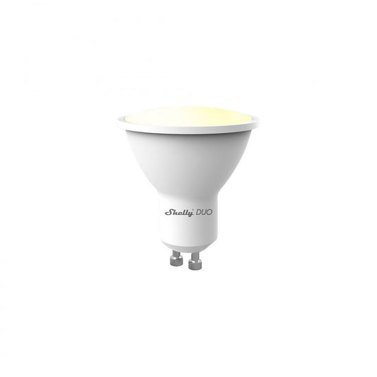 Shelly DUO LED WiFi Lampe 4,8 Watt GU10 Sockel Warmweiß Kaltweiß Tasmota 15